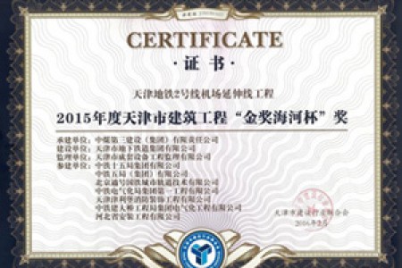 金奖海河杯（2015年）