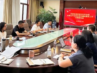 天津咨询召开全面从严治党及党风廉政建设工作年中推动会